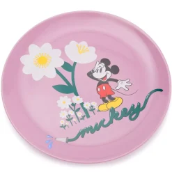 New Assiette Mickey à fleurs Cuisine