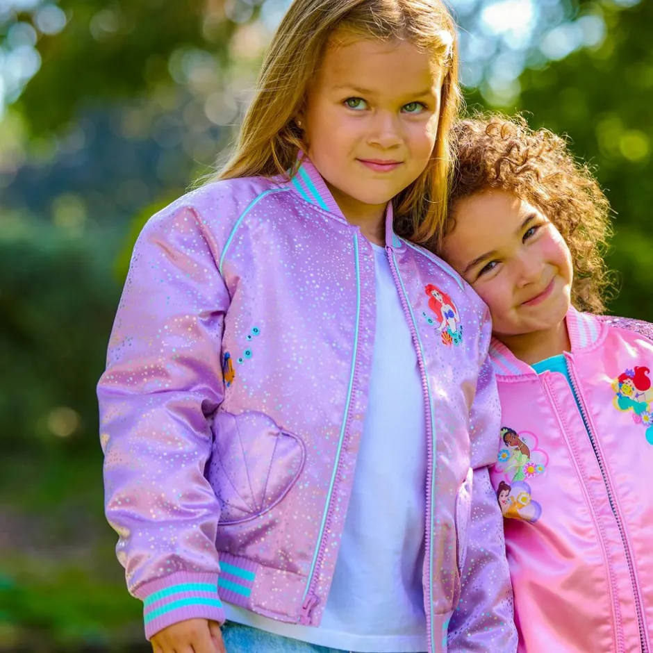 New Blouson pour enfants style universitaire La Petite Sirène Enfant Vêtements Pour Enfant