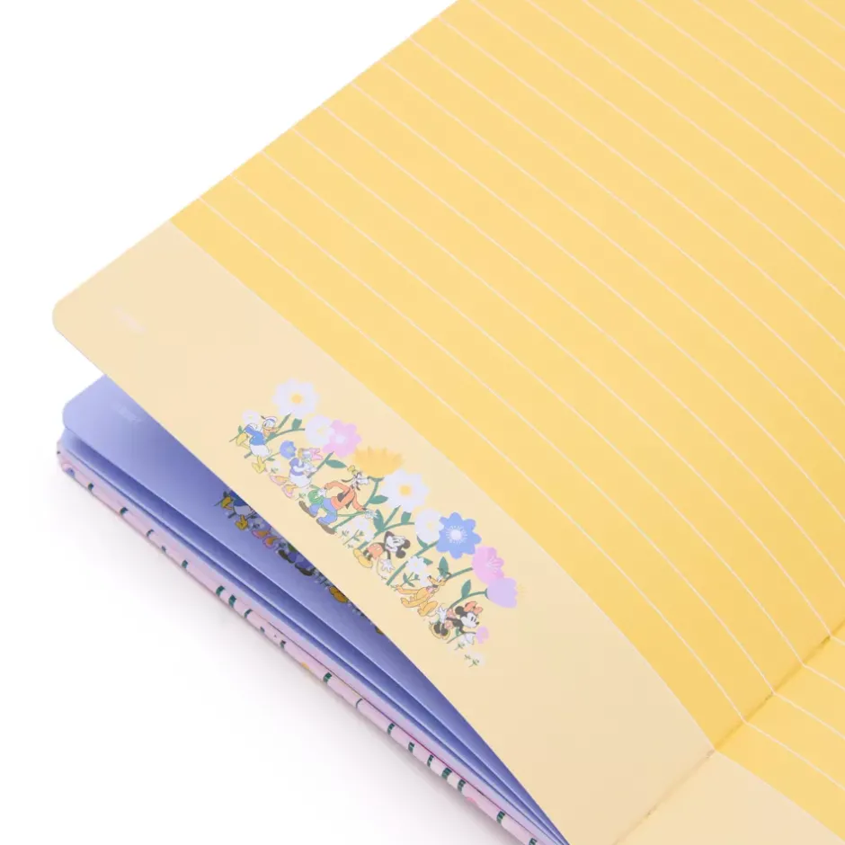Clearance Cahier Mickey et ses amis à fleurs Cahiers, Classeurs Et Padfolios