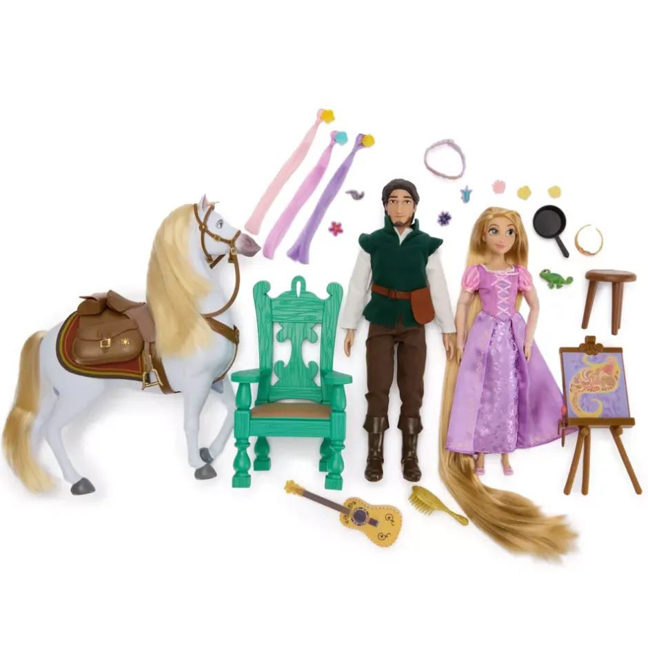 Best Coffret cadeau de poupées classiques Raiponce, 29 cm Figurines Et Univers|Poupées Disney