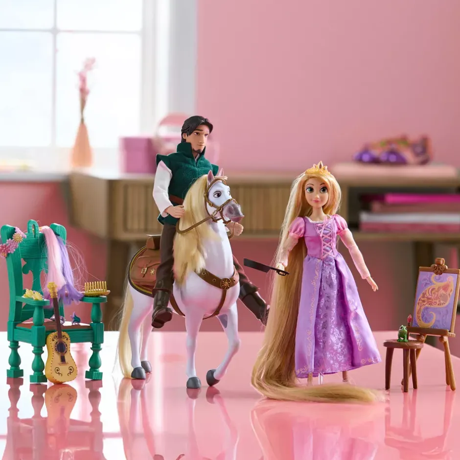 Best Coffret cadeau de poupées classiques Raiponce, 29 cm Figurines Et Univers|Poupées Disney