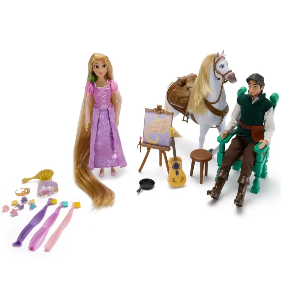 Best Coffret cadeau de poupées classiques Raiponce, 29 cm Figurines Et Univers|Poupées Disney