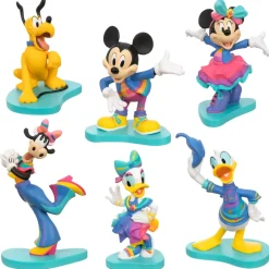 Discount Coffret de figurines Mickey Mouse et ses amis, 70e anniversairede Disneyland Figurines