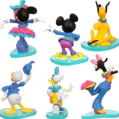 Discount Coffret de figurines Mickey Mouse et ses amis, 70e anniversairede Disneyland Figurines