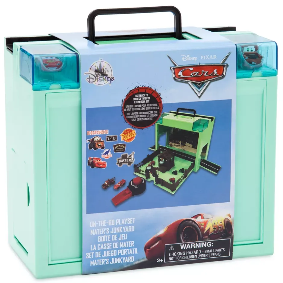Best Coffret de jeu transportable La casse de Martin, Disney Pixar Cars Véhicules|Figurines Et Univers