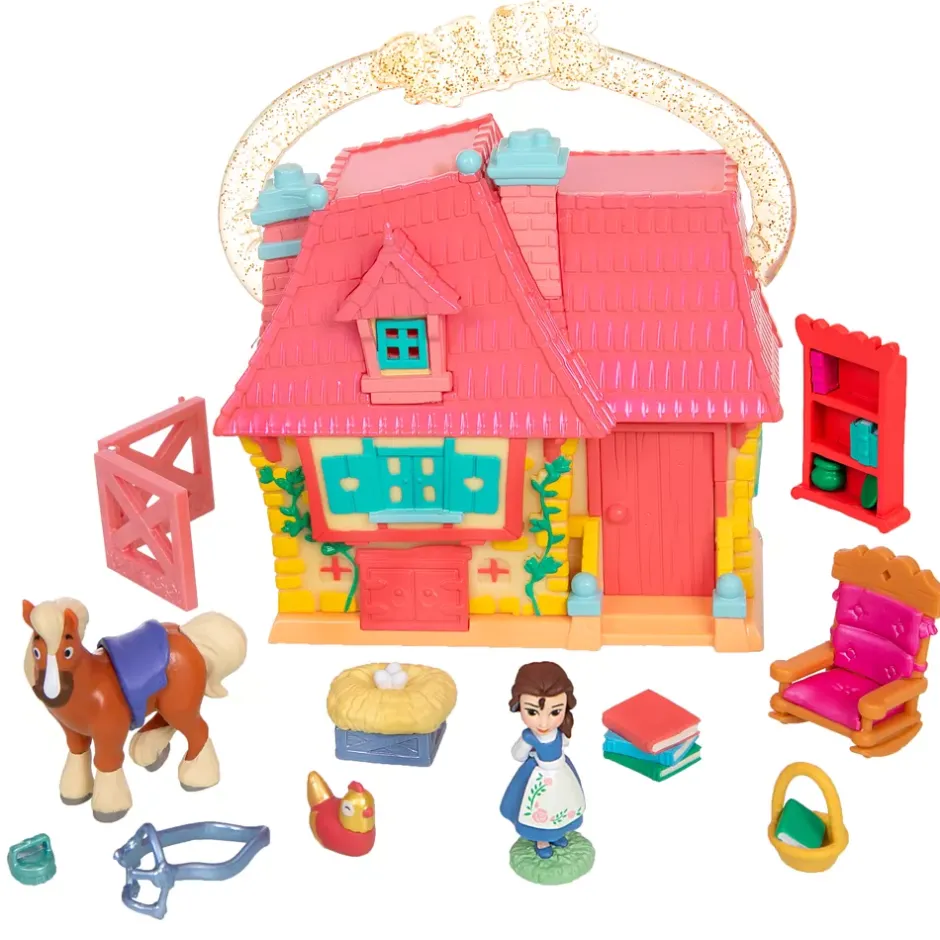 Hot Coffret de mini figurines Maison de Belle Once Upon a Story, La Belle et la Bête Figurines Et Univers|Poupées Disney