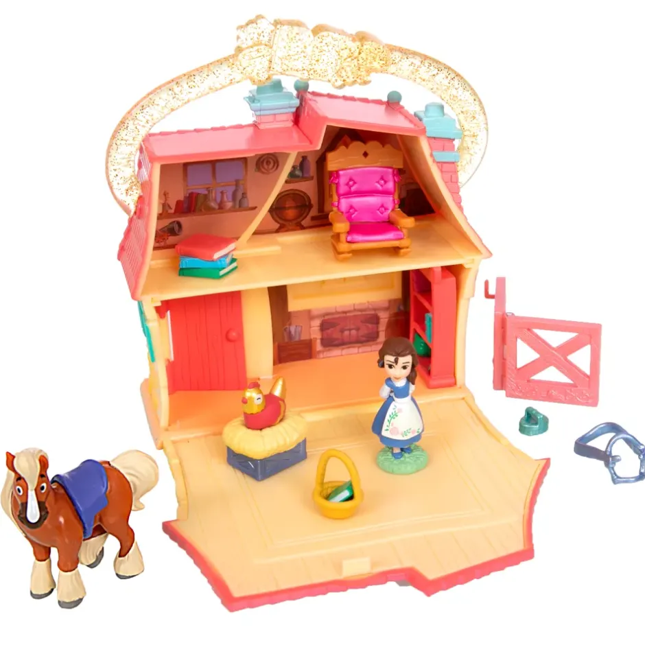 Hot Coffret de mini figurines Maison de Belle Once Upon a Story, La Belle et la Bête Figurines Et Univers|Poupées Disney