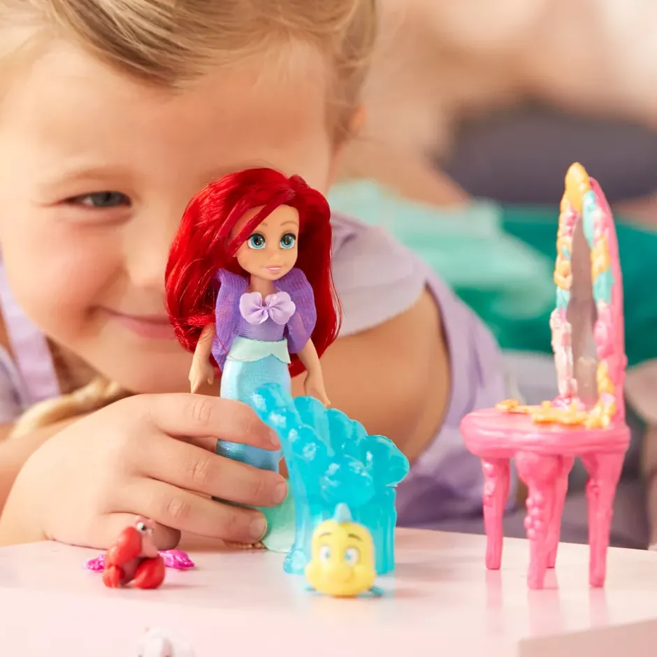Hot Coffret mini poupée Ariel Once Upon a Story, La Petite Sirène Figurines Et Univers|Poupées Disney