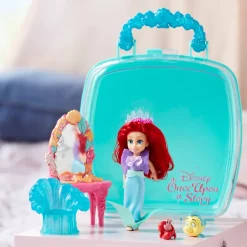 Hot Coffret mini poupée Ariel Once Upon a Story, La Petite Sirène Figurines Et Univers|Poupées Disney