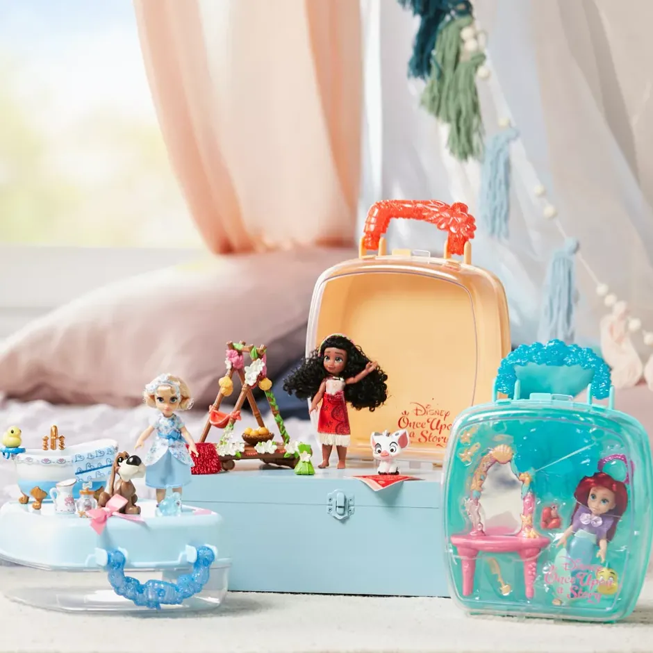 Hot Coffret mini poupée Ariel Once Upon a Story, La Petite Sirène Figurines Et Univers|Poupées Disney