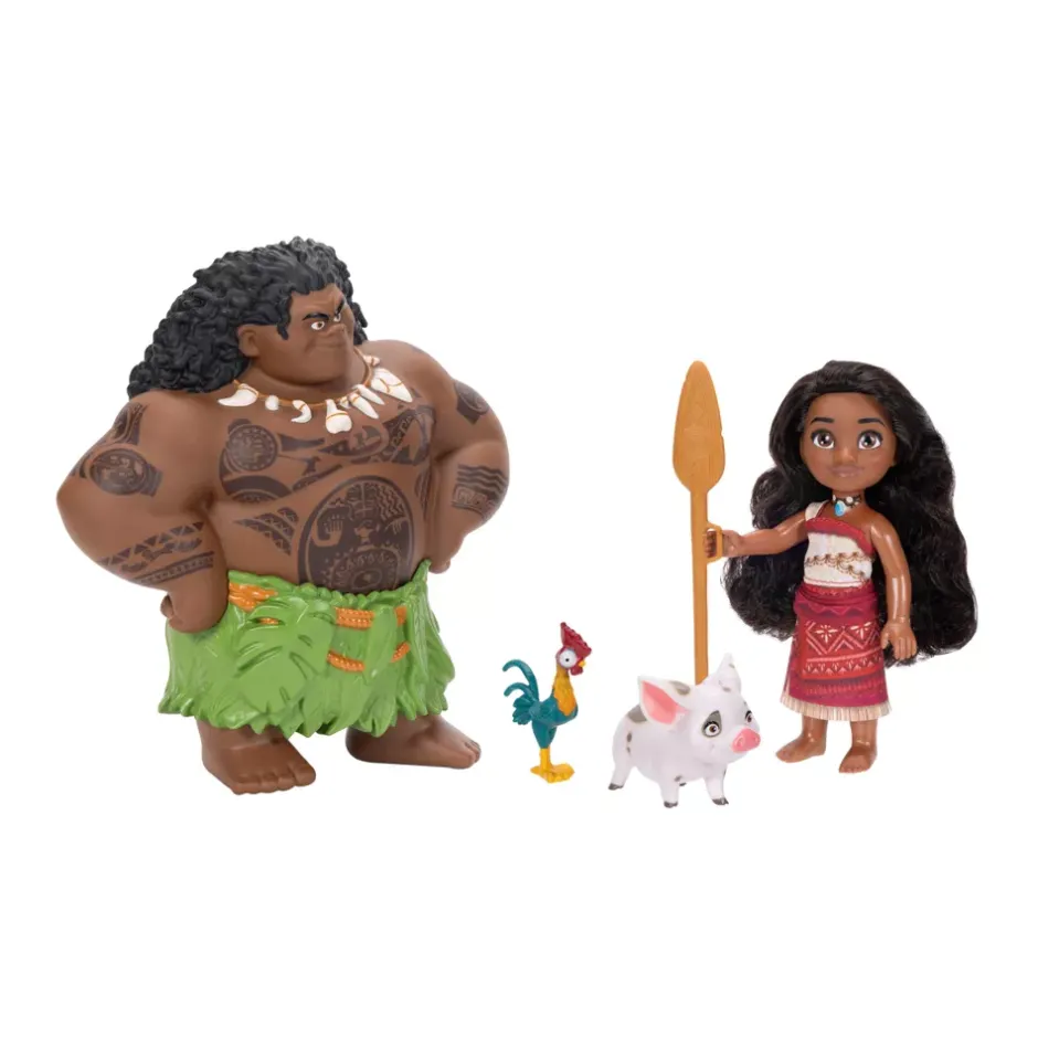 Clearance Coffret Petites poupées Vaiana et Maui, Vaiana 2 Figurines Et Univers|Poupées Disney