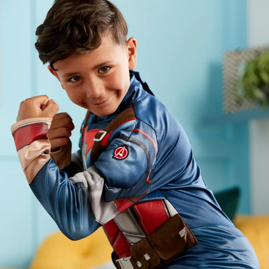 Best Déguisement Captain America pour enfants Enfant Déguisements Super-Héros|Déguisements Pour Enfant