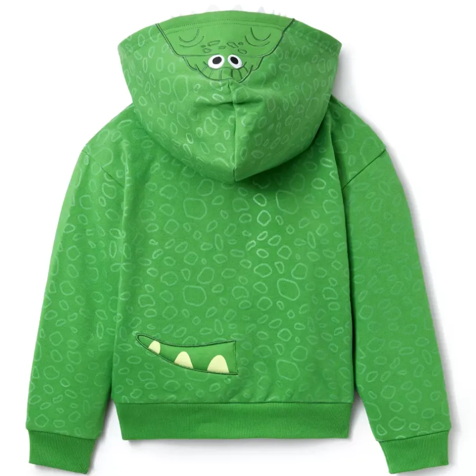 Outlet Déguisement Rex à capuche zippé pour enfants, Toy Story Enfant Vêtements Pour Enfant