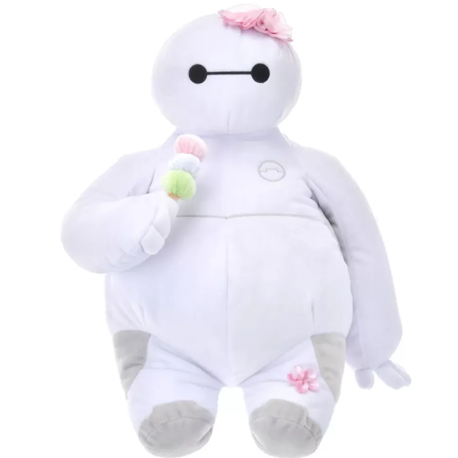 Best Japon Peluche Baymax Sakura de taille moyenne, Les Nouveaux Héros, 34 cm Peluches