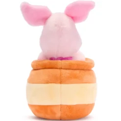 Clearance Japon Peluche Porcinet dans un pot de miel de taille moyenne, Winnie l'Ourson, 25 cm Peluches