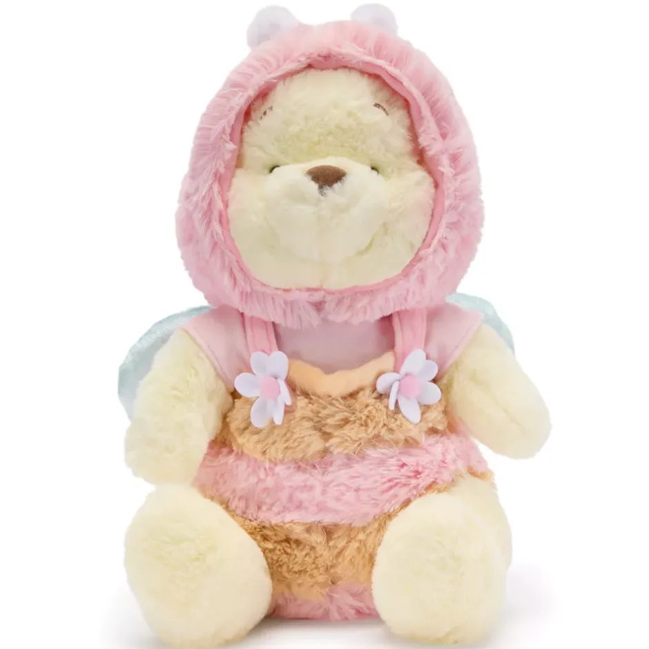 Outlet Japon Peluche Winnie l'Ourson en abeille de taille moyenne, 30 cm Peluches
