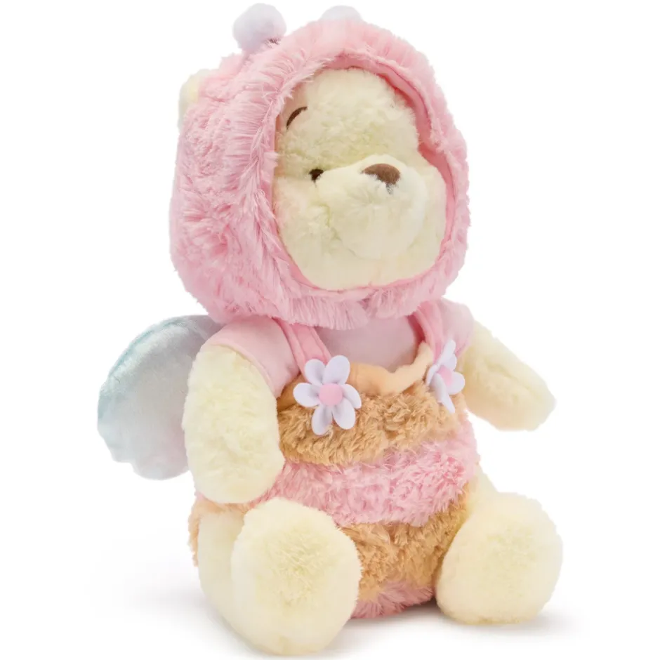 Outlet Japon Peluche Winnie l'Ourson en abeille de taille moyenne, 30 cm Peluches