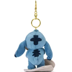 Japon Porte-clés petite peluche Stitch sur un surf, Lilo & Stitch, 14 cm Peluches