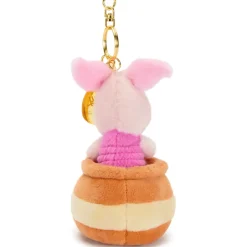 Online Japon Porte-clés petite peluche Porcinet dans un pot de miel, Winnie l'Ourson, 15 cm Peluches