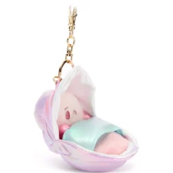 Sale Japon Porte-clés peluche Huître endormie Alice au Pays des Merveilles, 13,5 cm Peluches