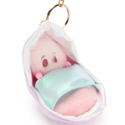 Sale Japon Porte-clés peluche Huître endormie Alice au Pays des Merveilles, 13,5 cm Peluches