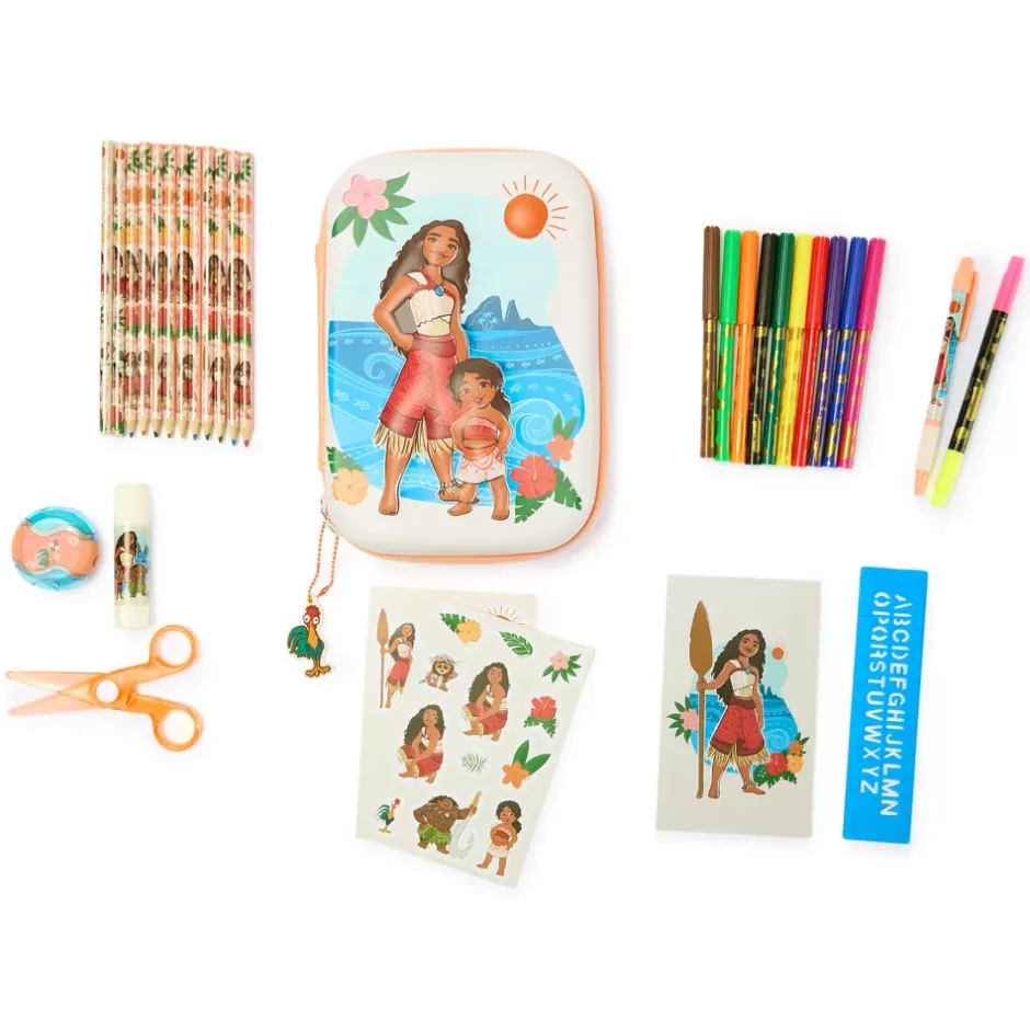 Clearance Ensemble d'articles de papeterie Vaiana 2 Sets De Papeterie