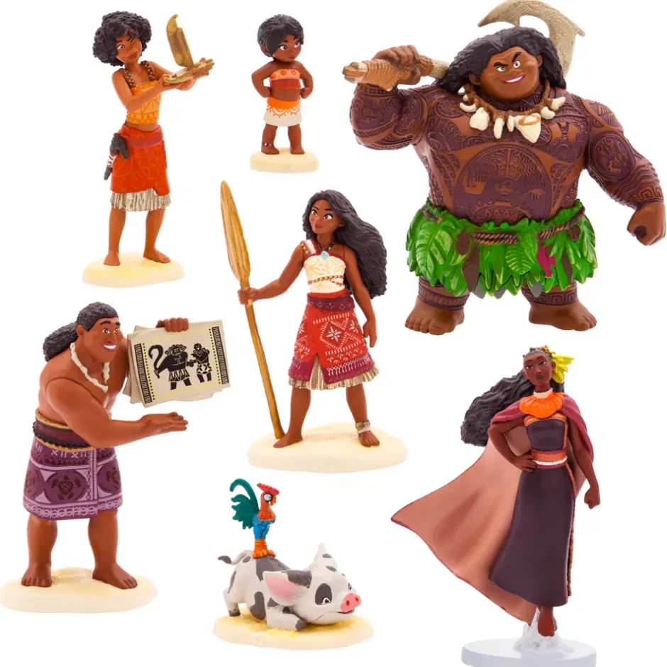 Discount Ensemble de figurines Vaiana 2 Figurines
