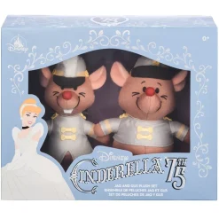 Best Ensemble de peluches Jack et Gus, 75e anniversaire de Cendrillon Peluches