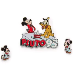 Outlet Ensemble de pin's 95e anniversaire de Pluto en édition limitée Pins