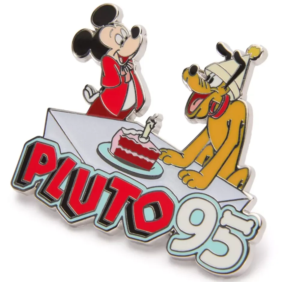 Outlet Ensemble de pin's 95e anniversaire de Pluto en édition limitée Pins
