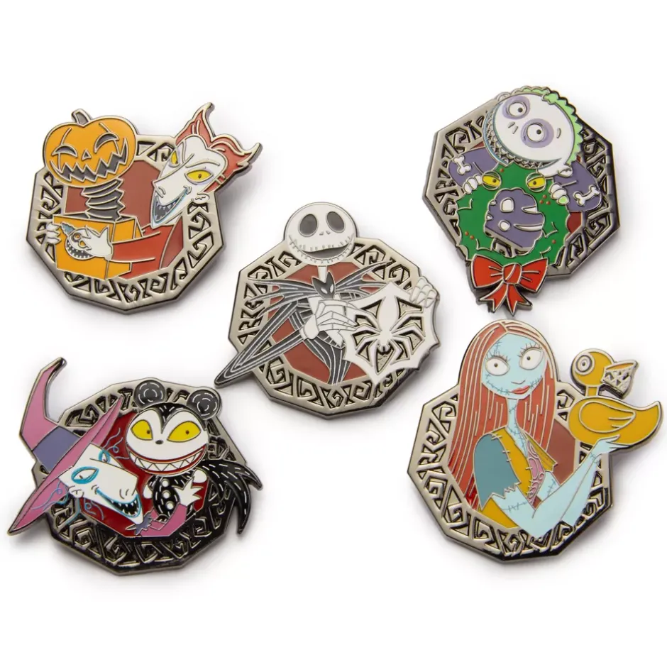 Best Ensemble de pin's L'Étrange Noël de Monsieur Jack de Tim Burton Pins