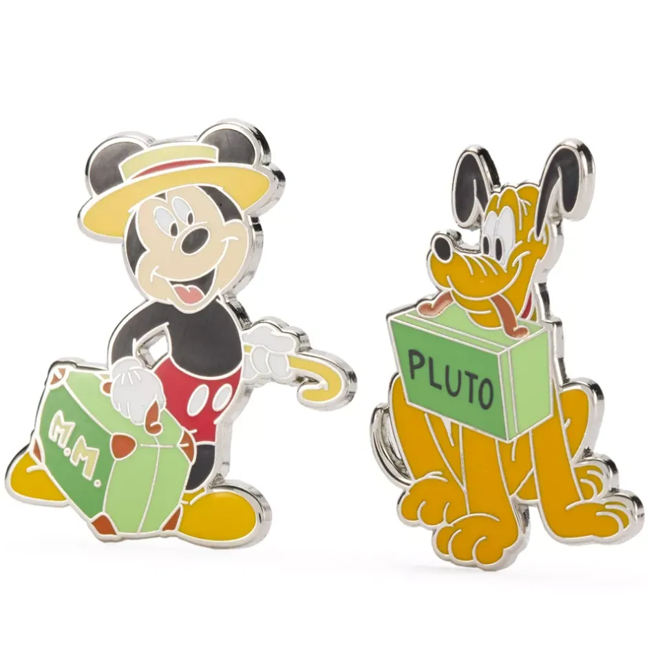 Online Ensemble de pin's Mickey et Pluto Pins