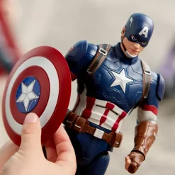 Best Figurine Captain America articulée et parlante - 25 cm Figurines