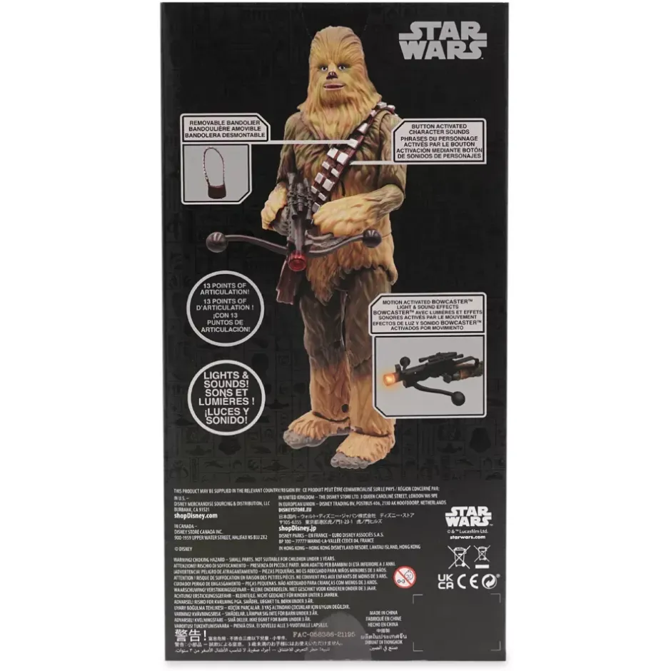 Outlet Figurine Chewbacca parlante, Star Wars Figurines