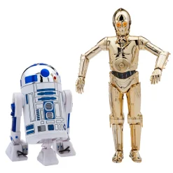 New Figurines articulées R2-D2 et C-3PO lumineuses et sonores, Star Wars Figurines