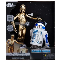 New Figurines articulées R2-D2 et C-3PO lumineuses et sonores, Star Wars Figurines