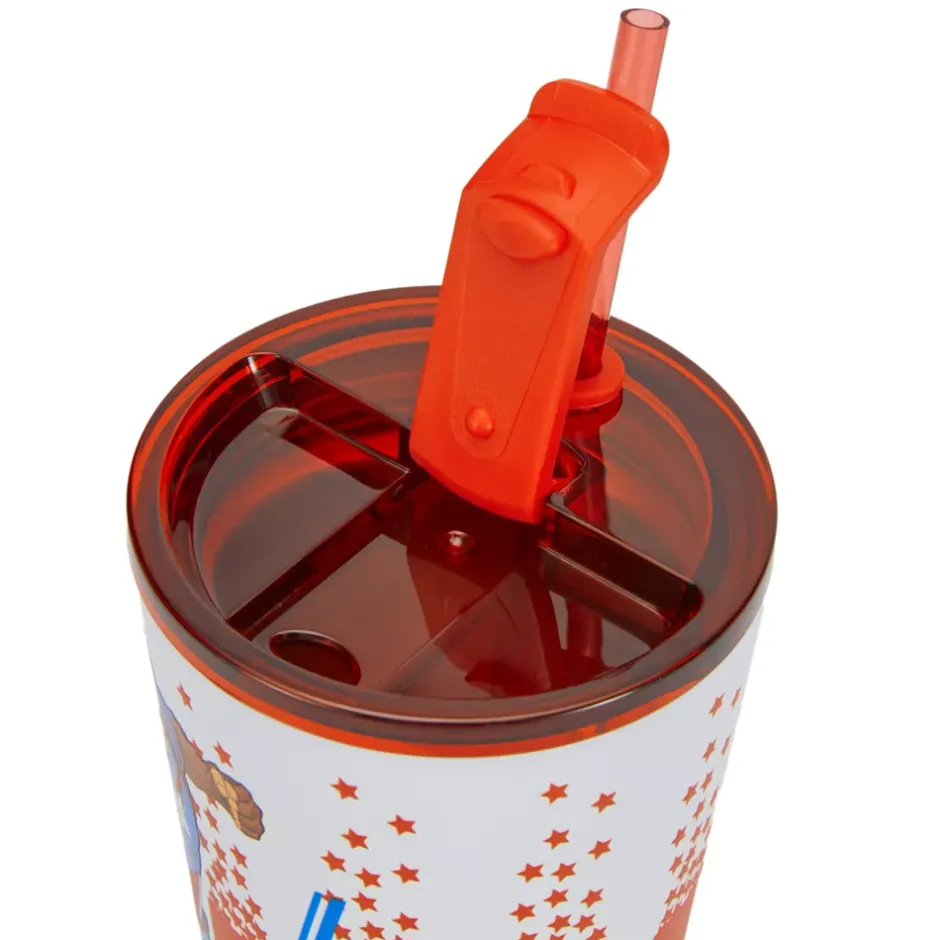 Sale Gobelet Captain America en acier inoxydable avec paille Mugs, Tasses Et Gobelets