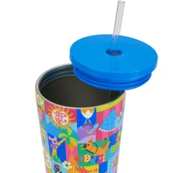 Best Gobelet en acier inoxydable avec paille Le Monde des Poupées de Disney Mugs, Tasses Et Gobelets