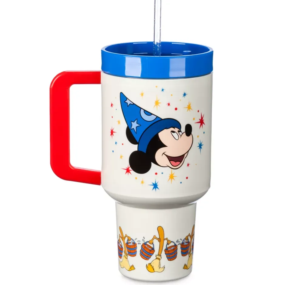 Online Gobelet Mickey l'apprenti sorcier avec paille, Fantasia Mugs, Tasses Et Gobelets
