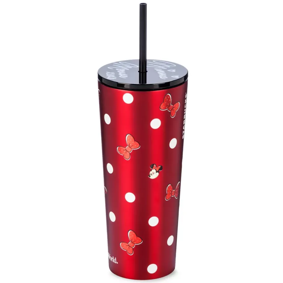 Online Gobelet Starbucks Minnie en acier inoxydable avec paille, Walt Disney World Mugs, Tasses Et Gobelets