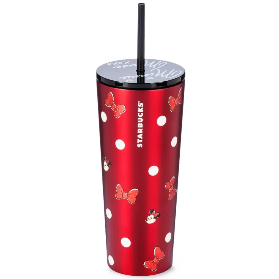 Online Gobelet Starbucks Minnie en acier inoxydable avec paille, Walt Disney World Mugs, Tasses Et Gobelets