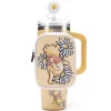 Online Gobelet Winnie l'Ourson en acier inoxydable avec paille et pochette Mugs, Tasses Et Gobelets