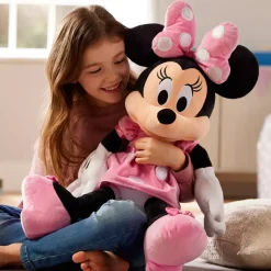 Hot Grande peluche Minnie en rose Peluches