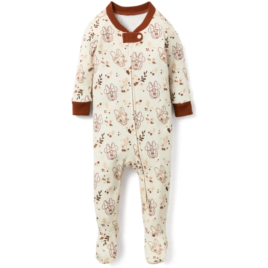 Online Grenouillère Minnie et Daisy Duck en tissu extensible pour bébé Enfant Vêtements Pour Bébé