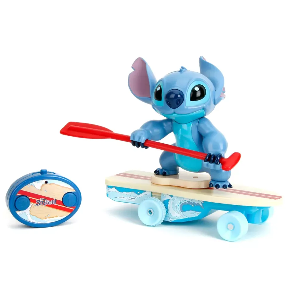 Clearance Jada Toys Jouet Stitch surfeur télécommandé, Lilo & Stitch Véhicules