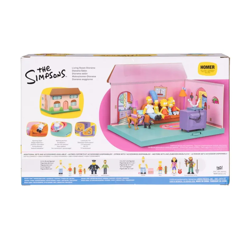 Online Jakks Diorama Salon des Simpson Figurines Et Univers