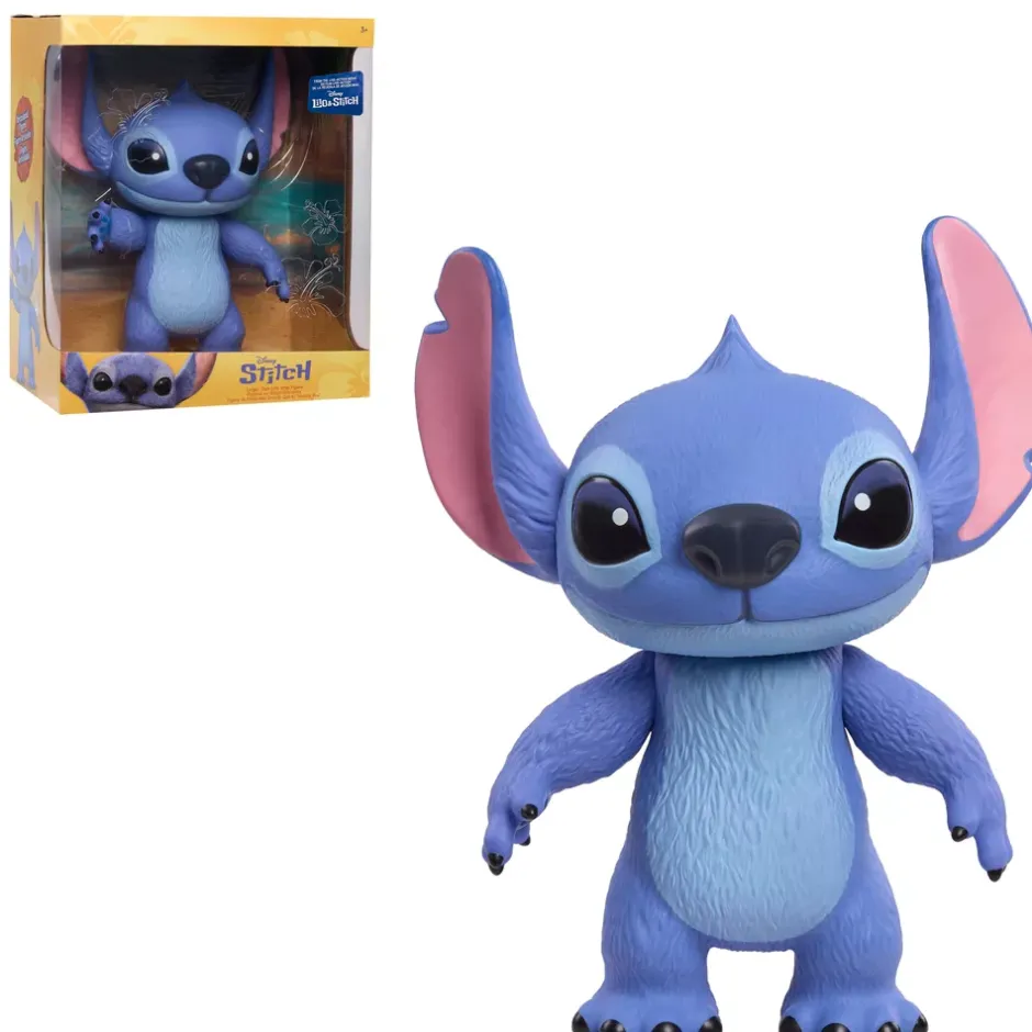 New Just Play Figurine Stitch en vinyle grandiose, Lilo & Stitch (2025) Figurines