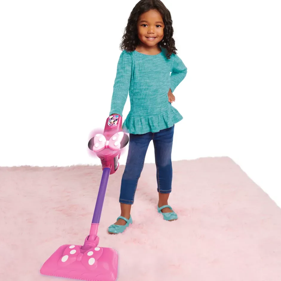 Clearance Just Play Jouet aspirateur Sparkle 'N Clean Minnie Jeux Imaginatifs