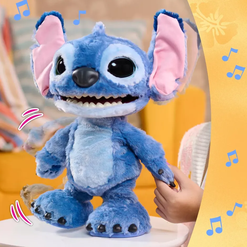 Sale Just Play Peluche Stitch interactive Disney Ultimate, Lilo & Stitch Peluches|Figurines