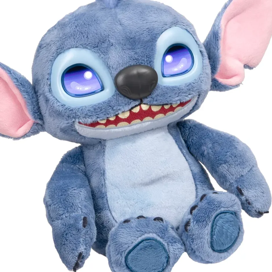 Clearance Just Play Peluche Stitch interactive de Disney, Lilo & Stitch (2025) - 34,5 cm Figurines
